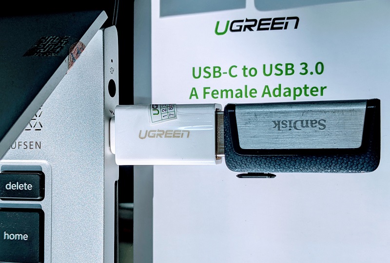 Cổng chuyển đổi USB-C sang USB-A Ugreen